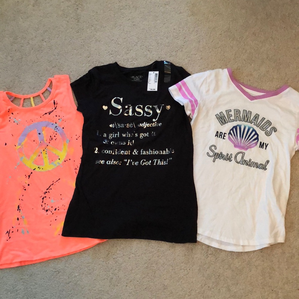 Set of fun sassy shirts!